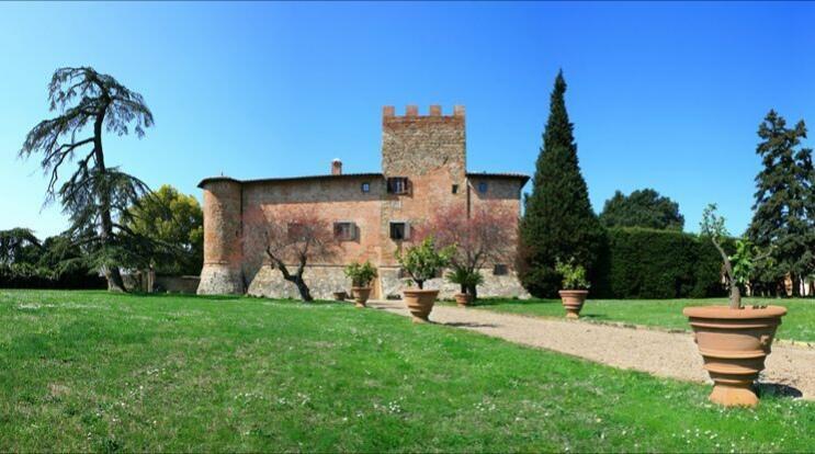 Castello Di Tavolese Certaldo Bagian luar foto